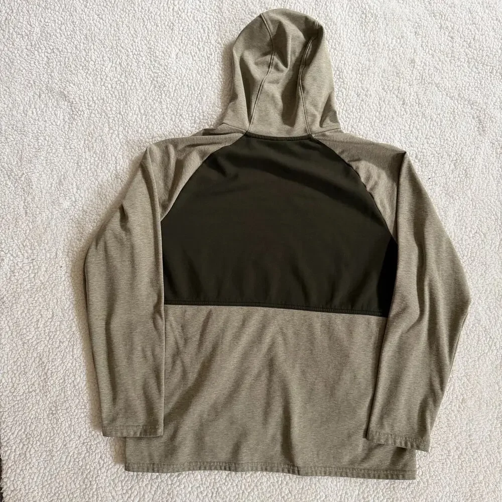 Nike Pullover Hoodie Men XL Therma Fit Olive Green